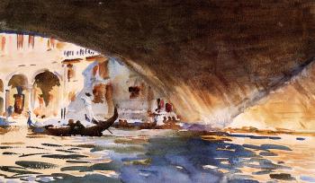 John Singer Sargent : Under the Rialto Bridge